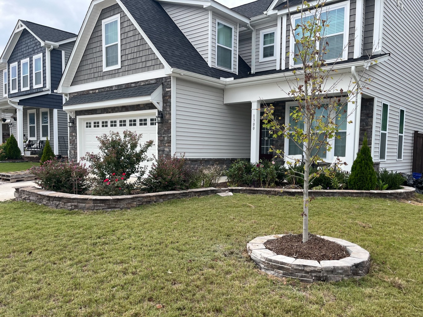 Heritage Block Borders, Matched to the Home, the finished build