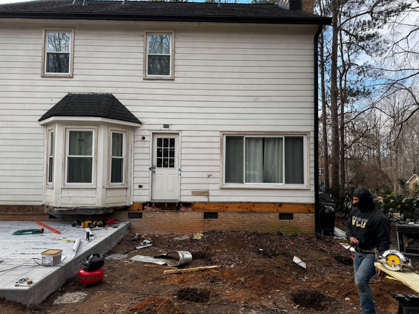 A Deck Torn Down, a Porch and a Friendship Built, photo 5