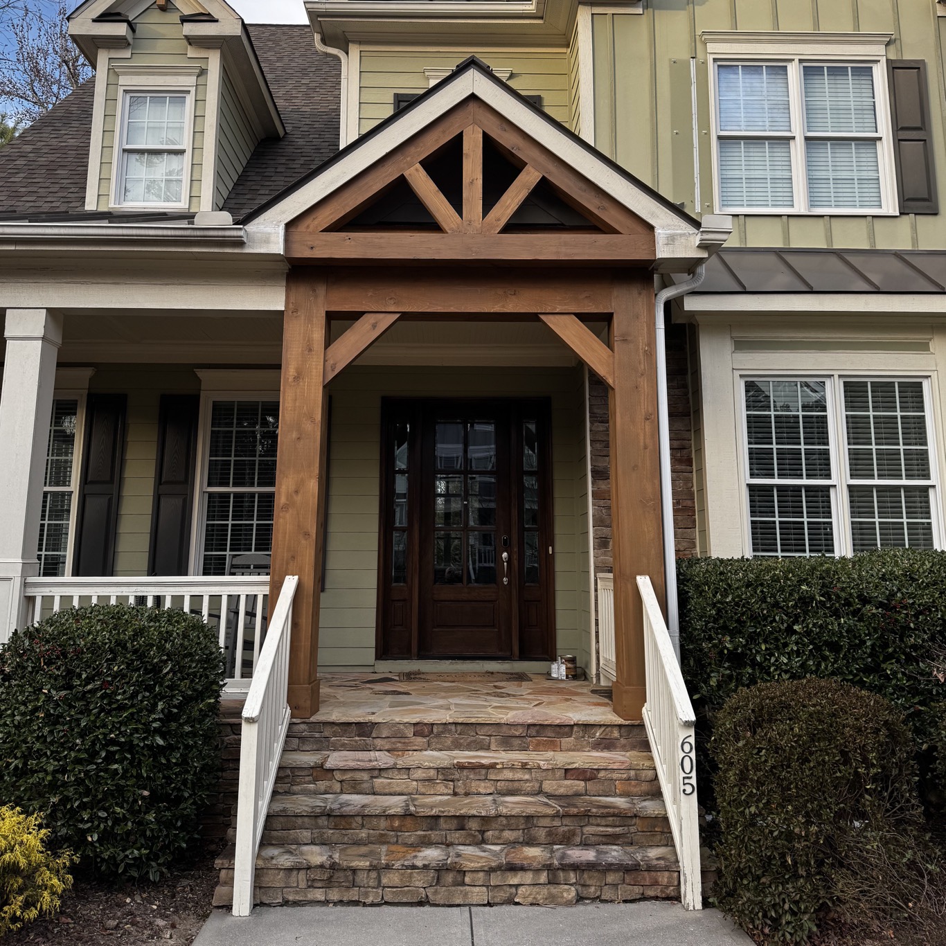 Curb Appeal for the First House on the Street, the finished build